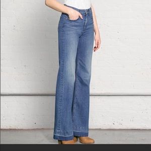 Rag & Bone Justine Wide Leg Jean